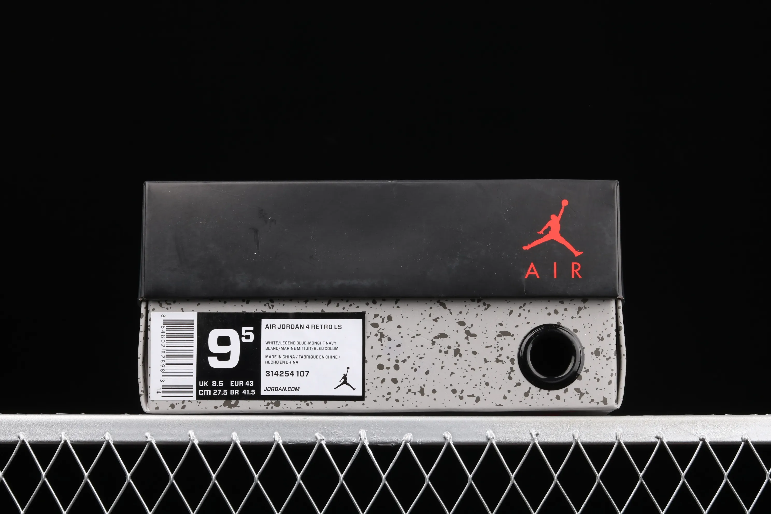 All categories Air Jordan Jordan series basketball shoes Air Jordan 4 G version Air Jordan 4 Columbia AJ4 Joe 4 Columbia white blue 314254-107